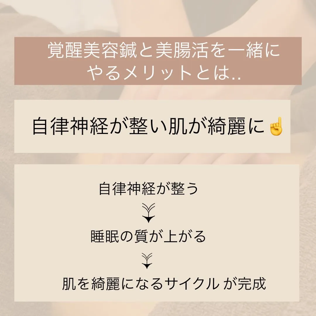 前橋小顔矯正　前橋美容鍼　　美腸活コース